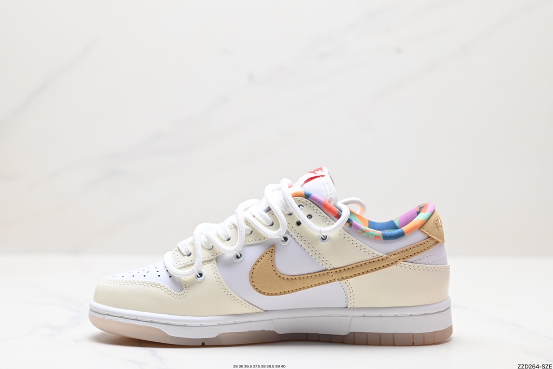 NK Dunk Low Retro “DIY高端定制” 低帮休闲运动板鞋 FN8913-141