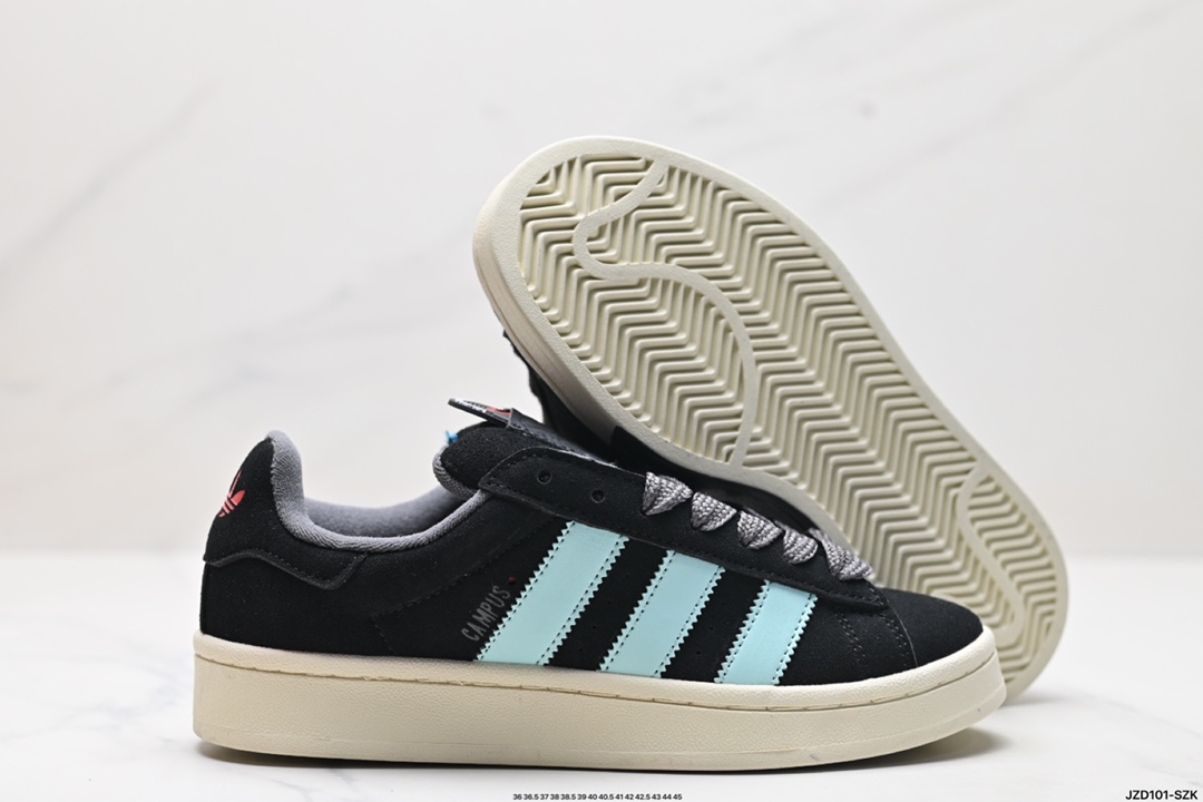 阿迪达斯Adidas Originals Campus 00s系列 面包风经典复古低帮百搭休闲运动板鞋 ID6249