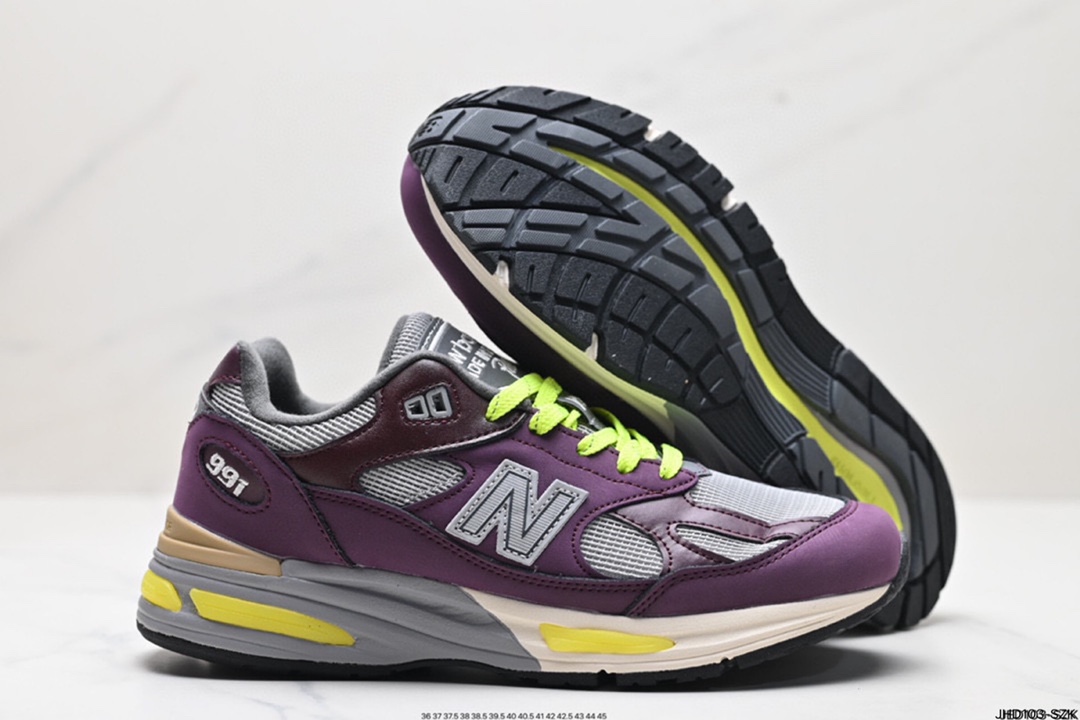 NB新百伦New Balance 991v2 Made in UK”Black“系列英产血统经典百搭老爹休闲运动跑步鞋 U991PD2