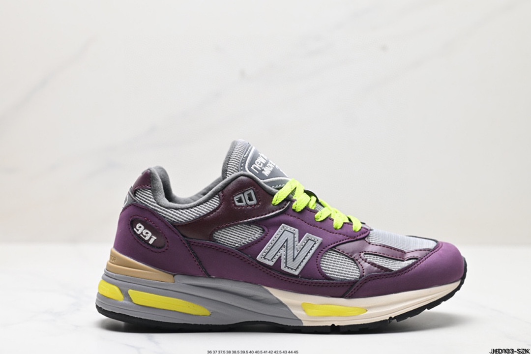 NB新百伦New Balance 991v2 Made in UK”Black“系列英产血统经典百搭老爹休闲运动跑步鞋 U991PD2