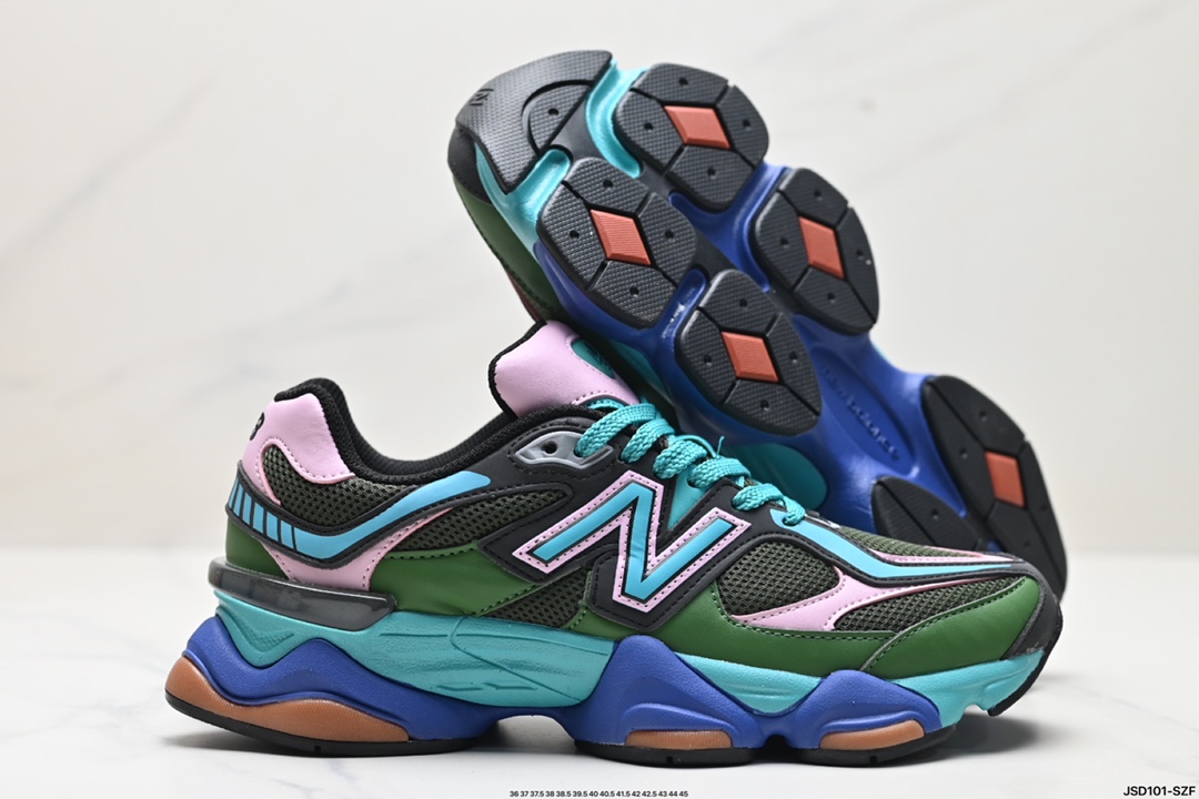 New Balance 版本 NB9060 联名款 复古休闲运动慢跑鞋 U9060BBG