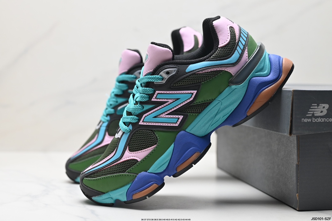 New Balance 版本 NB9060 联名款 复古休闲运动慢跑鞋 U9060BBG