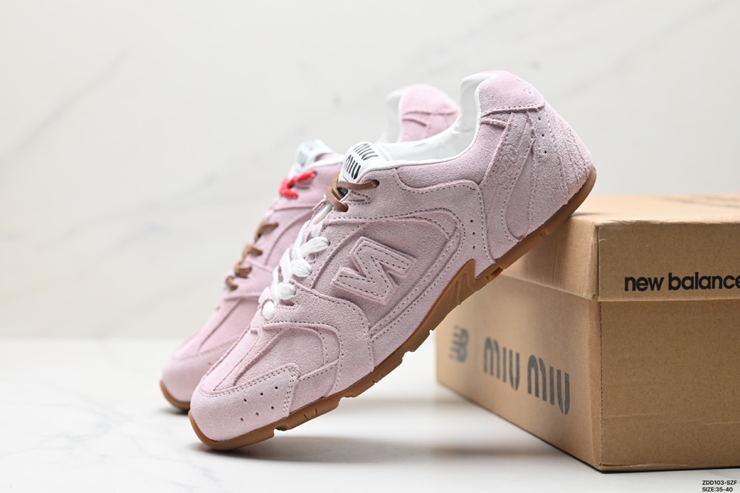 缪缪MiuMiu x NB新百伦New Balance 530 SL系列低帮经典复古休闲运动慢跑鞋