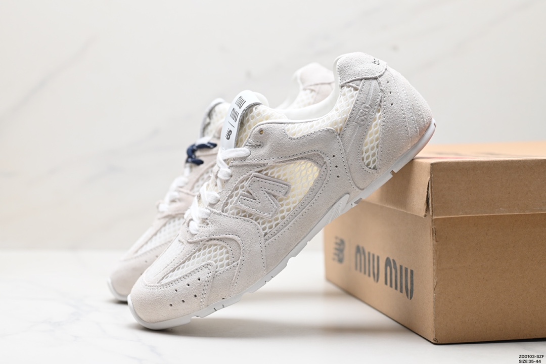 缪缪MiuMiu x NB新百伦New Balance 530 SL系列低帮经典复古休闲运动慢跑鞋