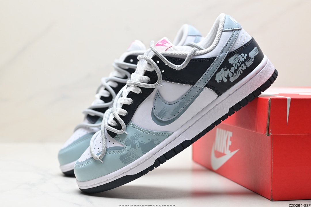 NK Dunk Low Retro “DIY高端定制” 低帮休闲运动板鞋 FB9109-401