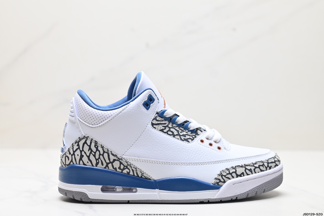 Air Jordan 3 Scarpe Sneaker Air Jordan Vintage Mid Top