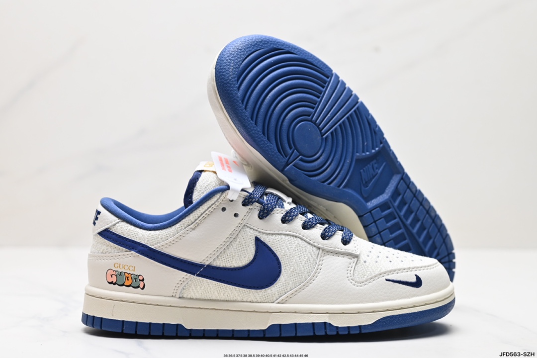 耐克NIKE DUNK LOW 扣篮系列 复古低帮休闲运动滑板板鞋 DQ1098-373