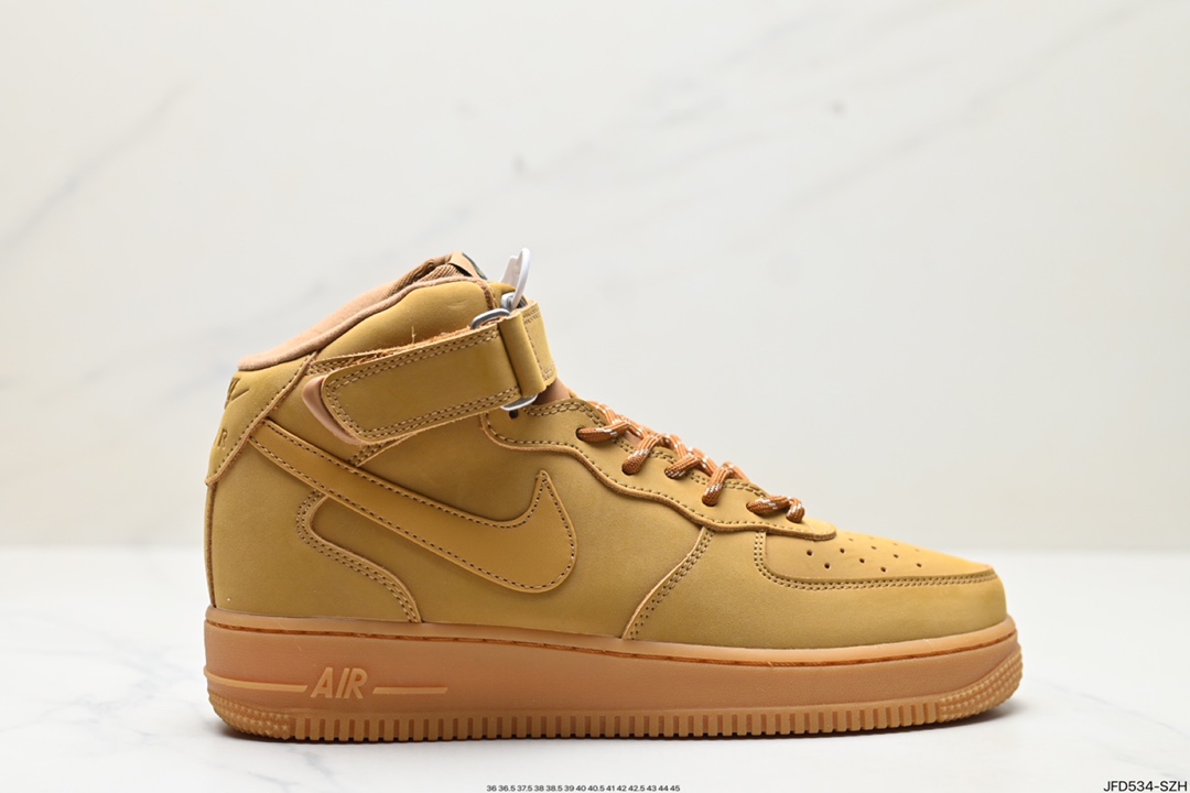 NIKE AIR FORCE 1 MlD 原楦头原纸板 打造纯正低帮空军版型 DJ9158-200