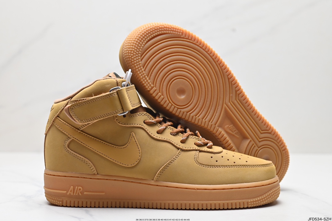 NIKE AIR FORCE 1 MlD 原楦头原纸板 打造纯正低帮空军版型 DJ9158-200