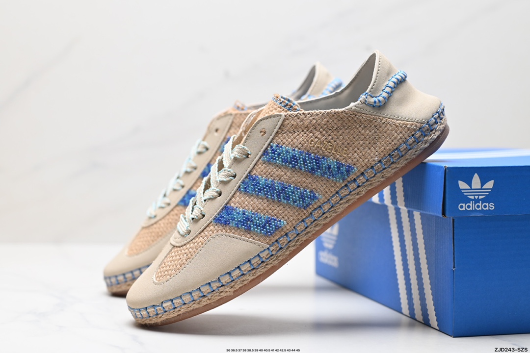 CLOT x Adidas Originals Gazelle Halo Ivory 舒适百搭 防滑耐磨 低帮 板鞋 IH3641