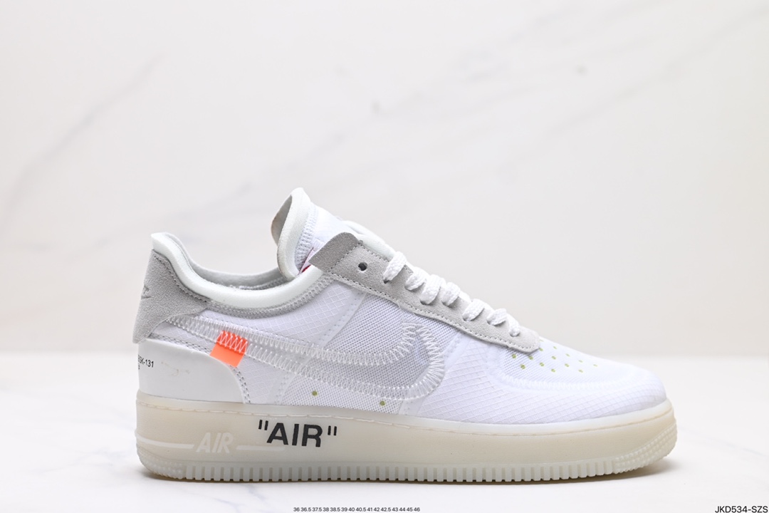 OFF-WHITE x Nike Air Force 1 OW联名空军一号 AO4606-100