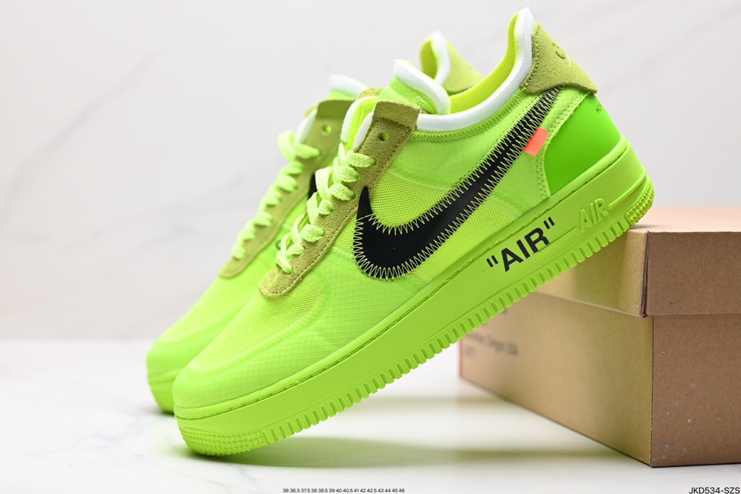 OFF-WHITE x Nike Air Force 1 OW联名空军一号 AO4606-100