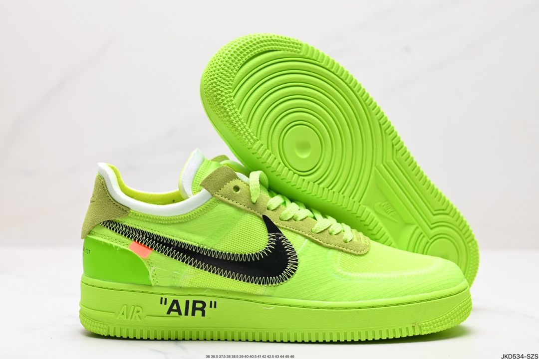 OFF-WHITE x Nike Air Force 1 OW联名空军一号 AO4606-100