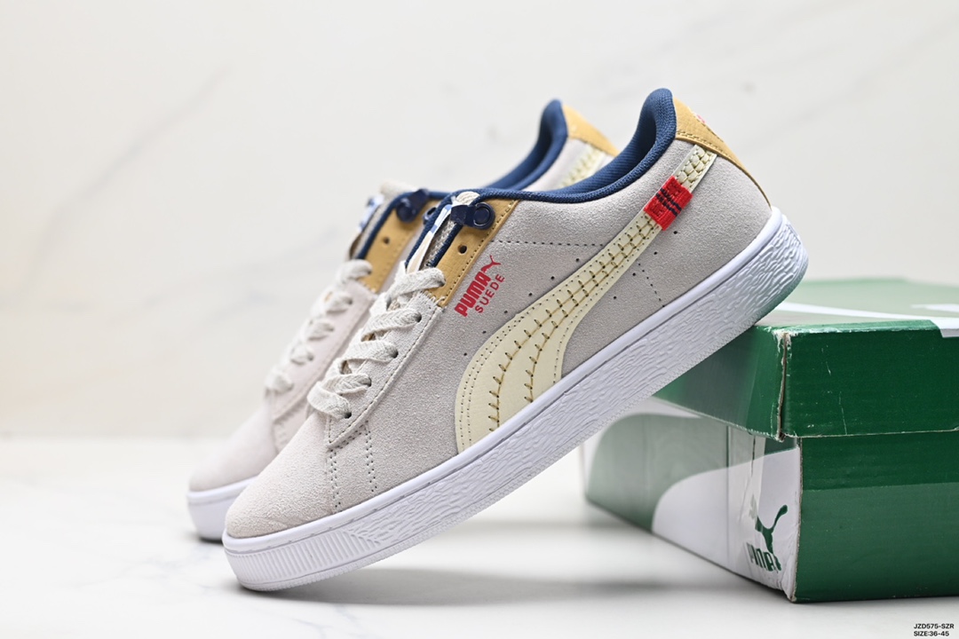 Puma Suede Dance Crew复古单品 彪马 防滑耐磨低帮德训板鞋 391108-03