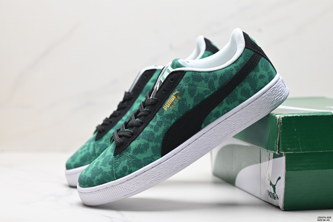 Puma Suede Dance Crew复古单品 彪马 防滑耐磨低帮德训板鞋 391108-03