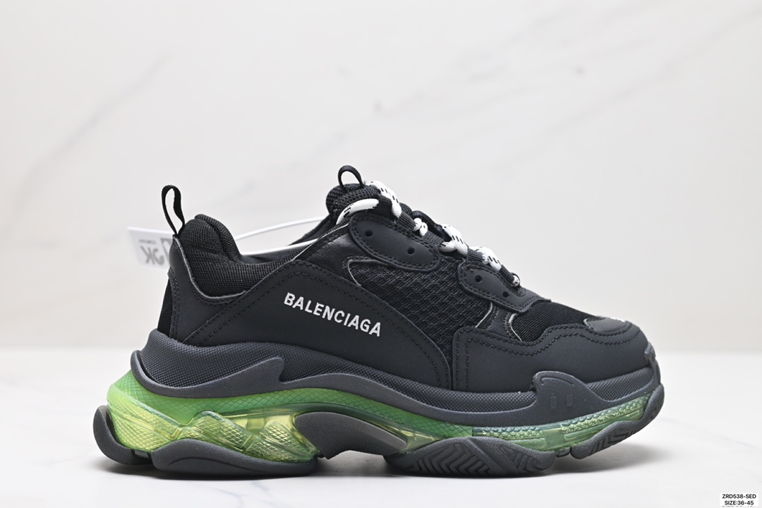 Balenciaga Shoes Sneakers Fabric Polyester TPU Low Tops