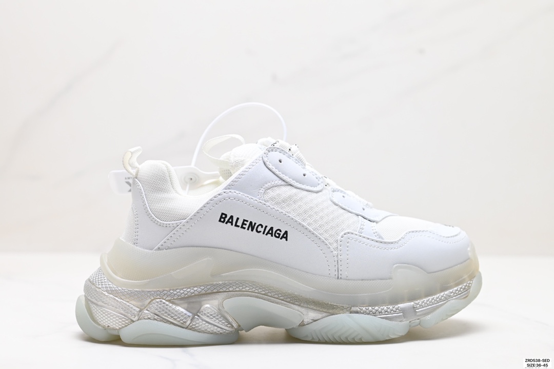 Balenciaga Shoes Sneakers Fabric Polyester TPU Low Tops