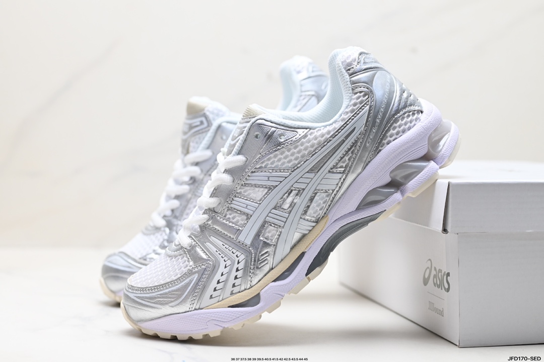 ASICS亚瑟士 GEL-KAYANO 14 户外越野休闲运动跑步鞋 1201A457-100