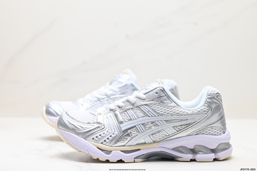 ASICS亚瑟士 GEL-KAYANO 14 户外越野休闲运动跑步鞋 1201A457-100