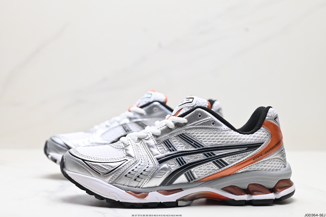 Asics Gel-Kayano 14 版本 银灰绿 亚瑟士运动休闲透气专业跑鞋 1201A019-109