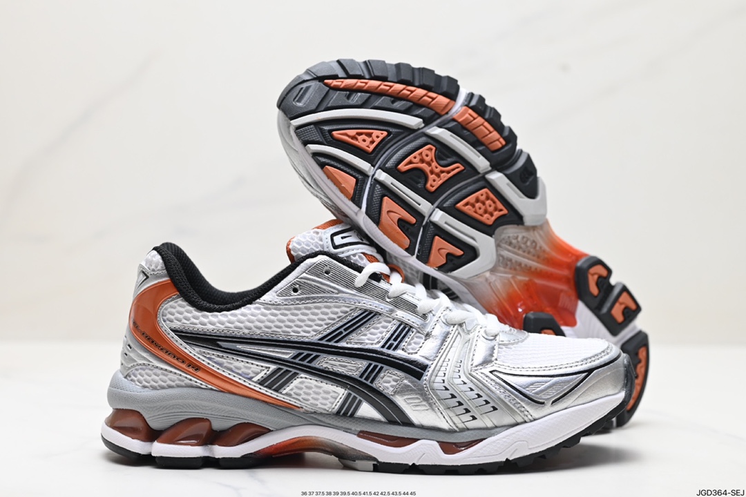 Asics Gel-Kayano 14 版本 银灰绿 亚瑟士运动休闲透气专业跑鞋 1201A019-109