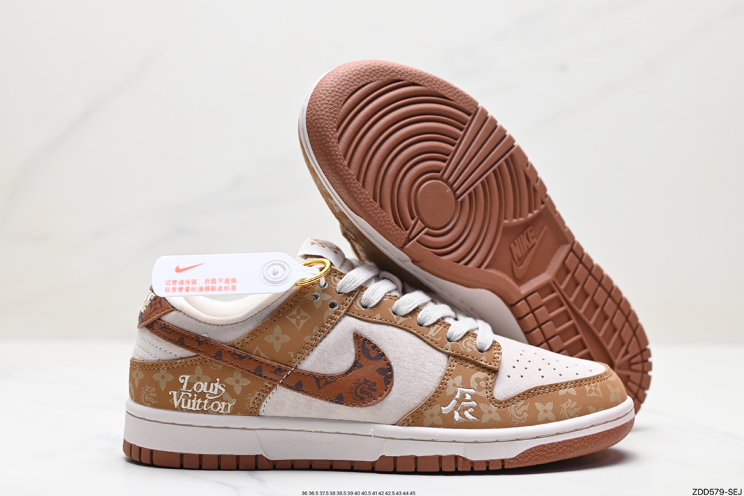 NK Dunk Low Retro “DIY高端定制” 低帮休闲运动板鞋 FC1688-184