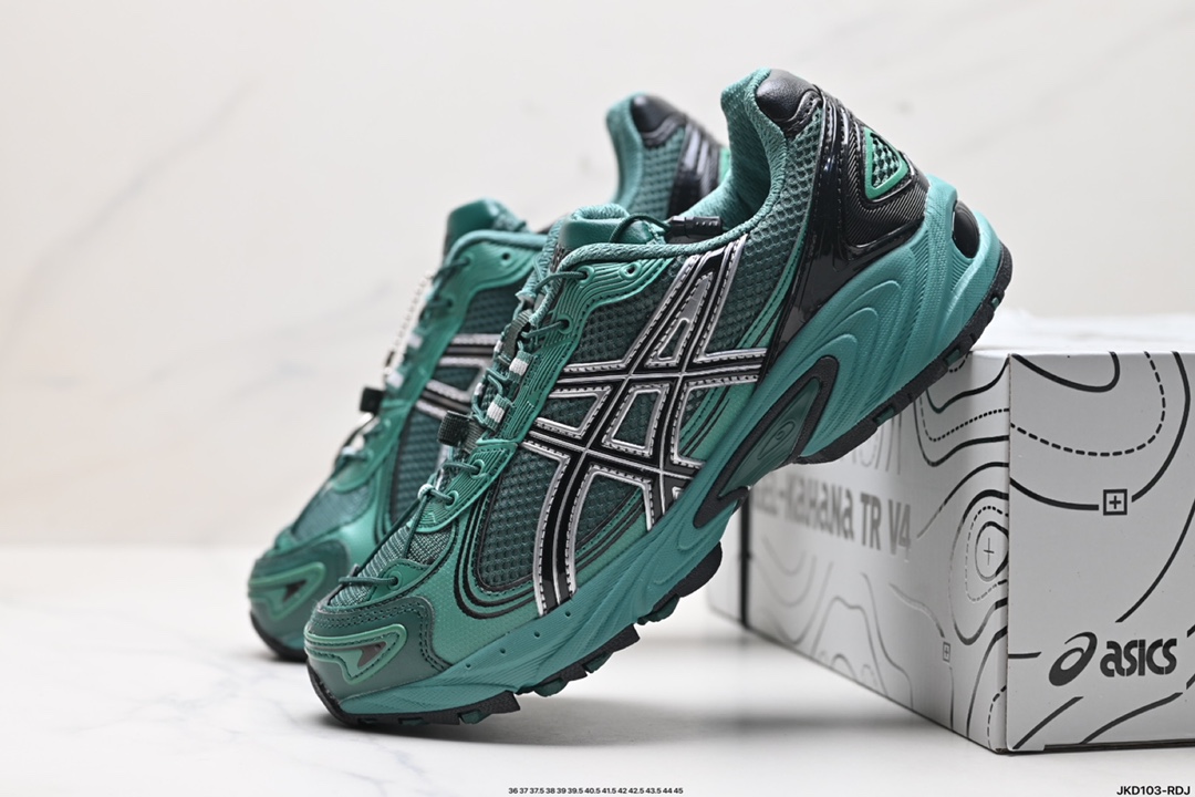 Asics亚瑟士Gel-Kahana Tr V4户外机能复古减震耐磨低帮透气运动鞋 1203A497-200