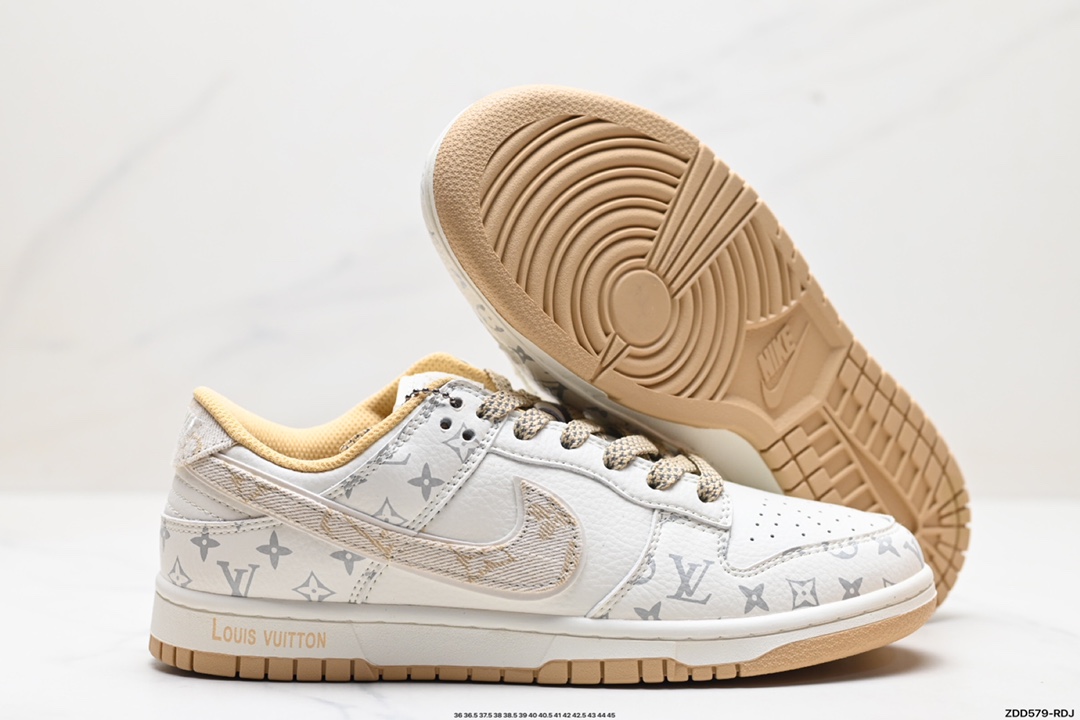 NK Dunk Low Retro “DIY高端定制” 低帮休闲运动板鞋 FC1688-164