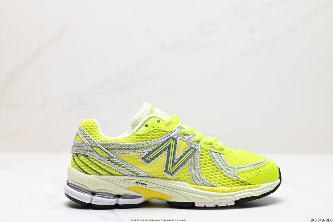 New Balance 860V2系列低帮经典复古老爹风休闲运动慢跑鞋 ML860AF2