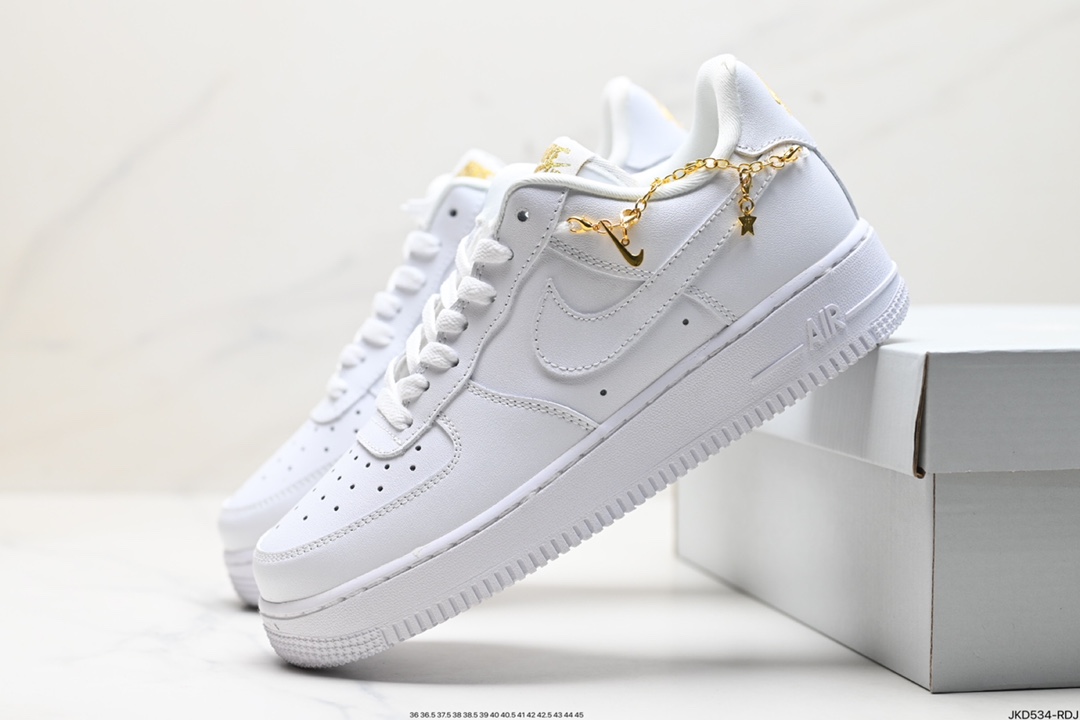 耐克Nike AIR FORCE 1‘07 空军一号低帮百搭休闲运动板鞋 DD1525-10