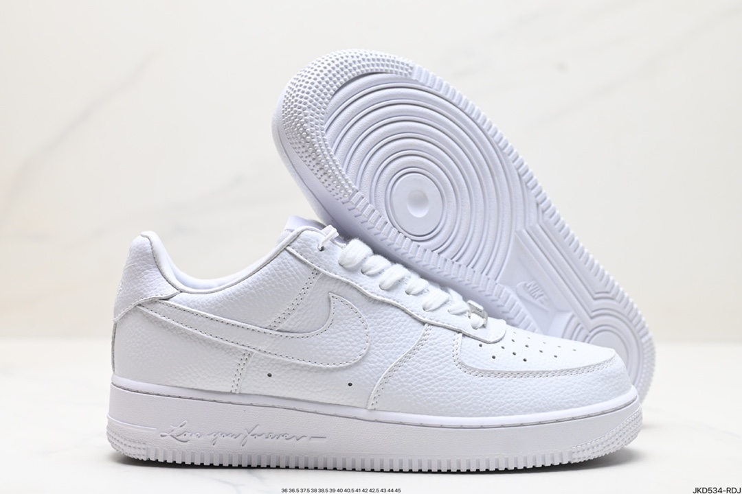 耐克Nike AIR FORCE 1‘07 空军一号低帮百搭休闲运动板鞋 DD1525-10