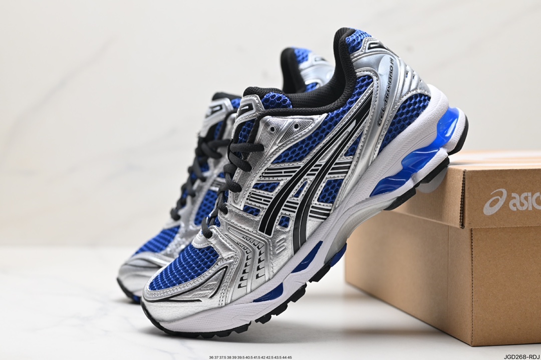 Asics Gel-Kayano 14 版本 银灰绿 亚瑟士运动休闲透气专业跑鞋 1201A019-108