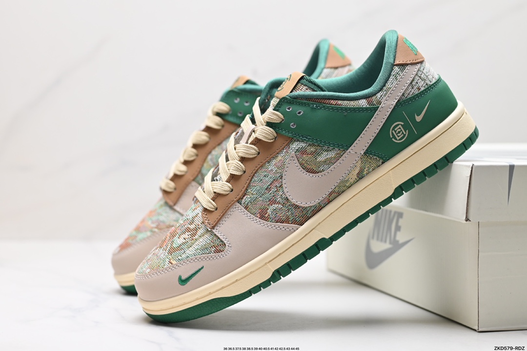 NK Dunk Low Retro “DIY高端定制” 低帮休闲运动板鞋 XB3802-355