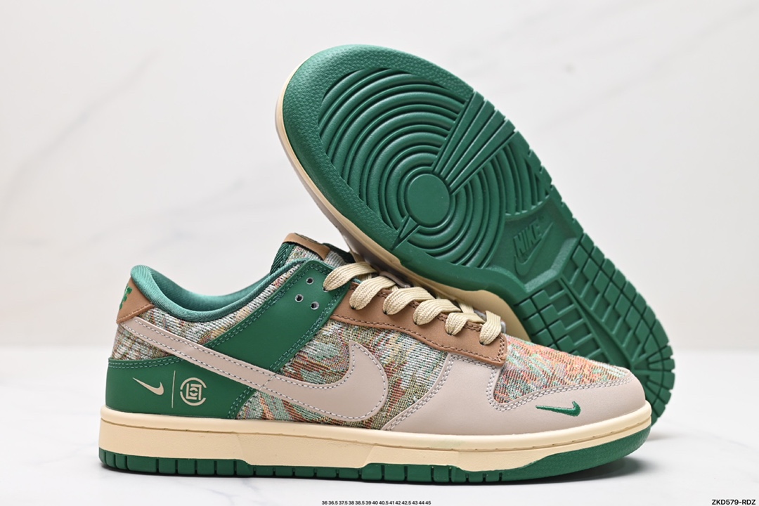 NK Dunk Low Retro “DIY高端定制” 低帮休闲运动板鞋 XB3802-355