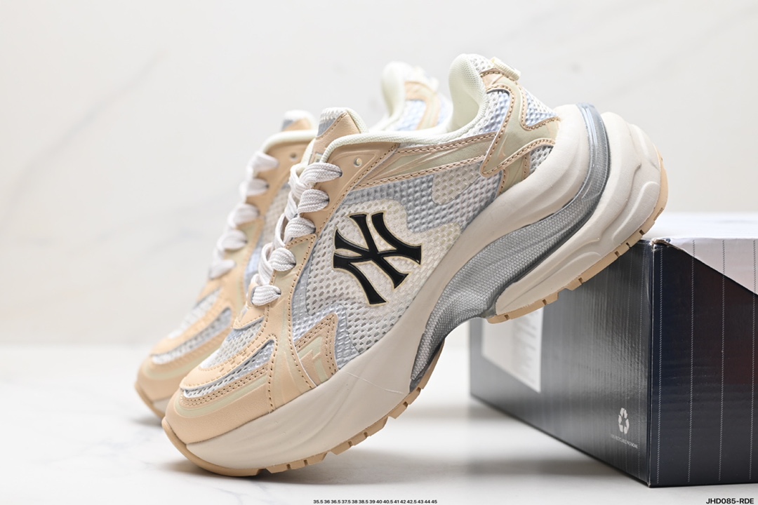 MLB New York Yankees Curve Runner 舒适百搭 防滑耐磨 低帮 流浪鞋跑步鞋 3ARNSPL4N