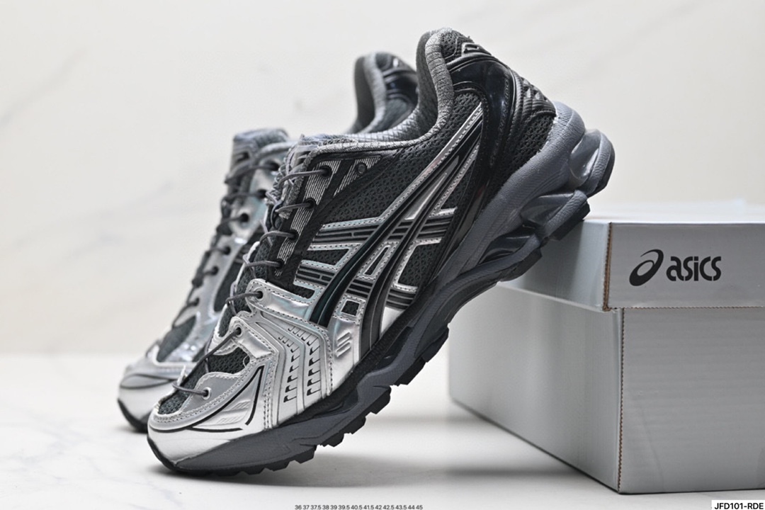 Asics Gel-Kayano 14 版本 银灰绿 亚瑟士运动休闲透气专业跑鞋 1201A019-108