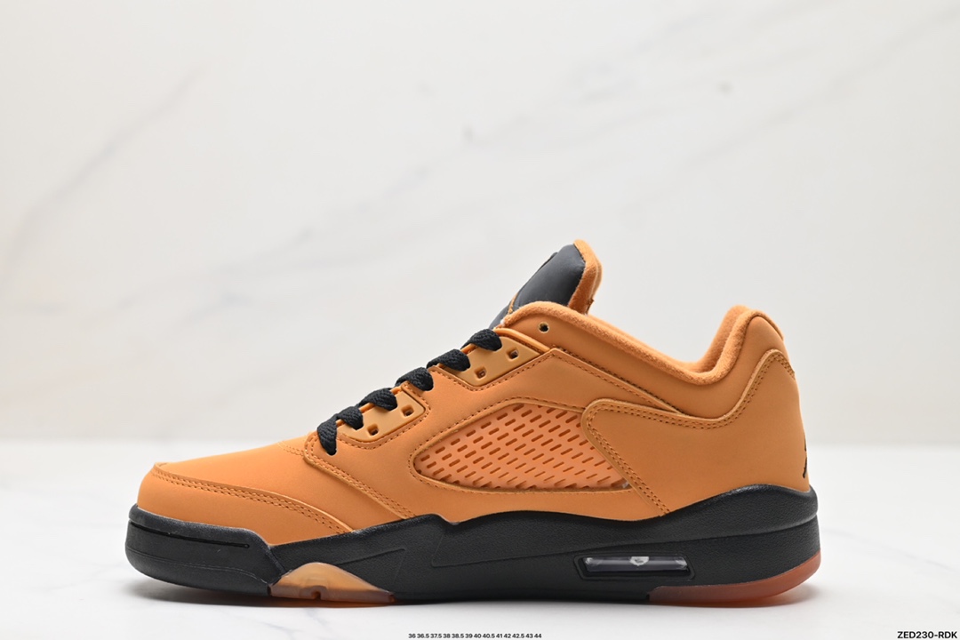 Jordan Air Jordan 5 Retro Low CNY 皮革 舒适百搭 DX4390-116