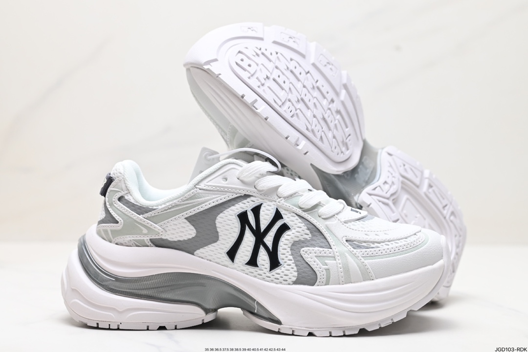 MLB New York Yankees Curve Runner 舒适百搭 防滑耐磨 低帮 流浪鞋跑步鞋 3ARNSPL4N