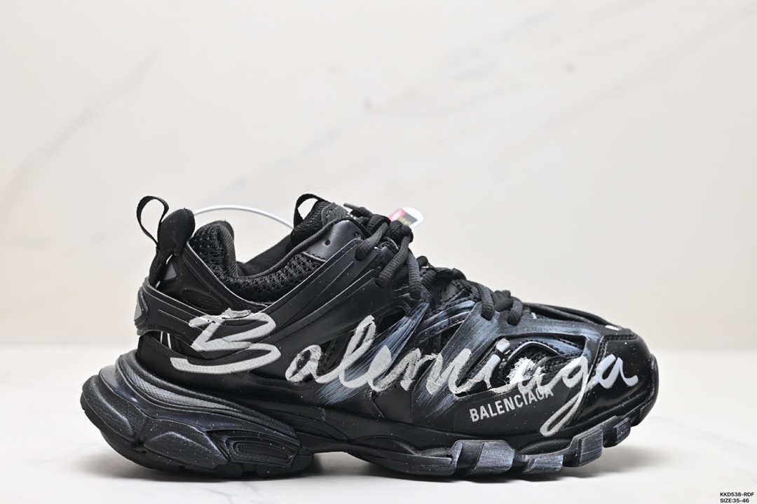 巴黎世家BALENCIAGA Track Trainers 3.0代复古野跑姥爹潮流百搭慢跑鞋 542023 WTRHW 1090