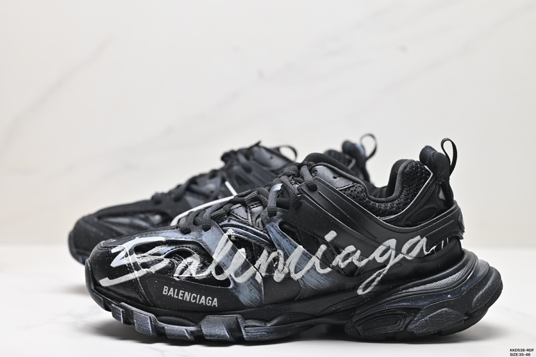 巴黎世家BALENCIAGA Track Trainers 3.0代复古野跑姥爹潮流百搭慢跑鞋 542023 WTRHW 1090