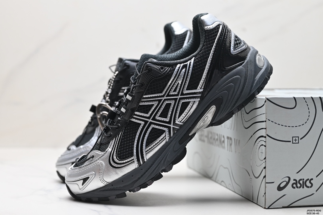 Asics亚瑟士Gel-Kahana Tr V4户外机能复古减震耐磨低帮透气运动鞋 1203A497-001