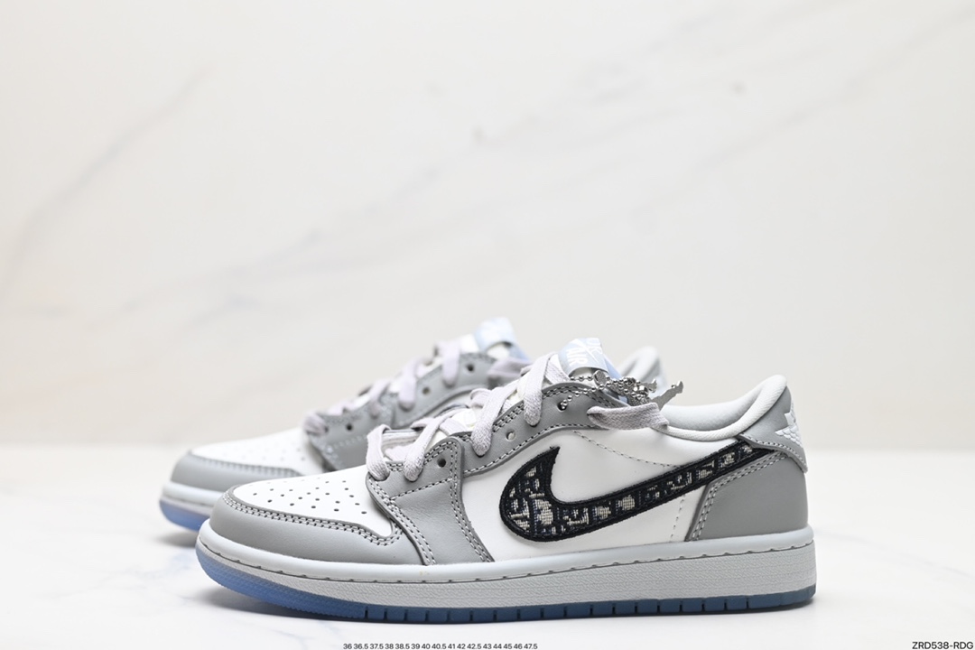 x Nike Jordan Air Jordan 1 Low OG 皮革 明星同款 3SN268ZDD