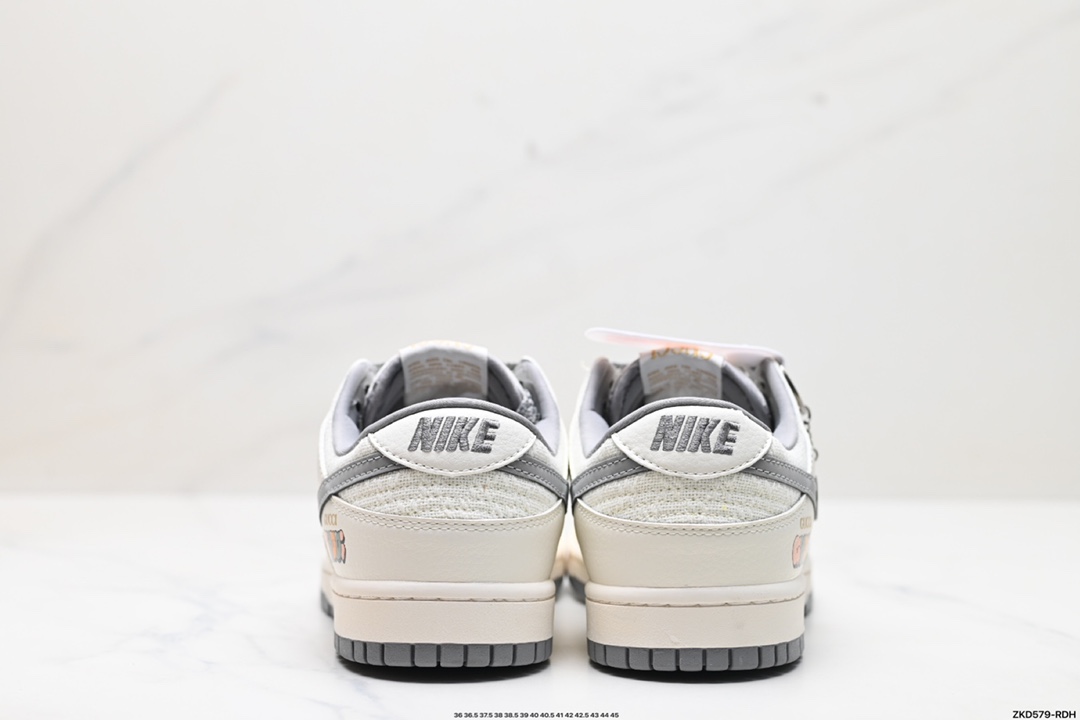 NK Dunk Low Retro “DIY高端定制” 低帮休闲运动板鞋 DQ1098-383