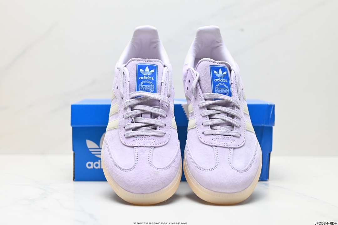 三叶草Adidas Originals Samba OG 桑巴舞板鞋 IG6176