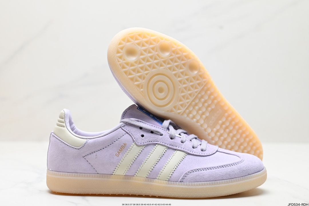 三叶草Adidas Originals Samba OG 桑巴舞板鞋 IG6176