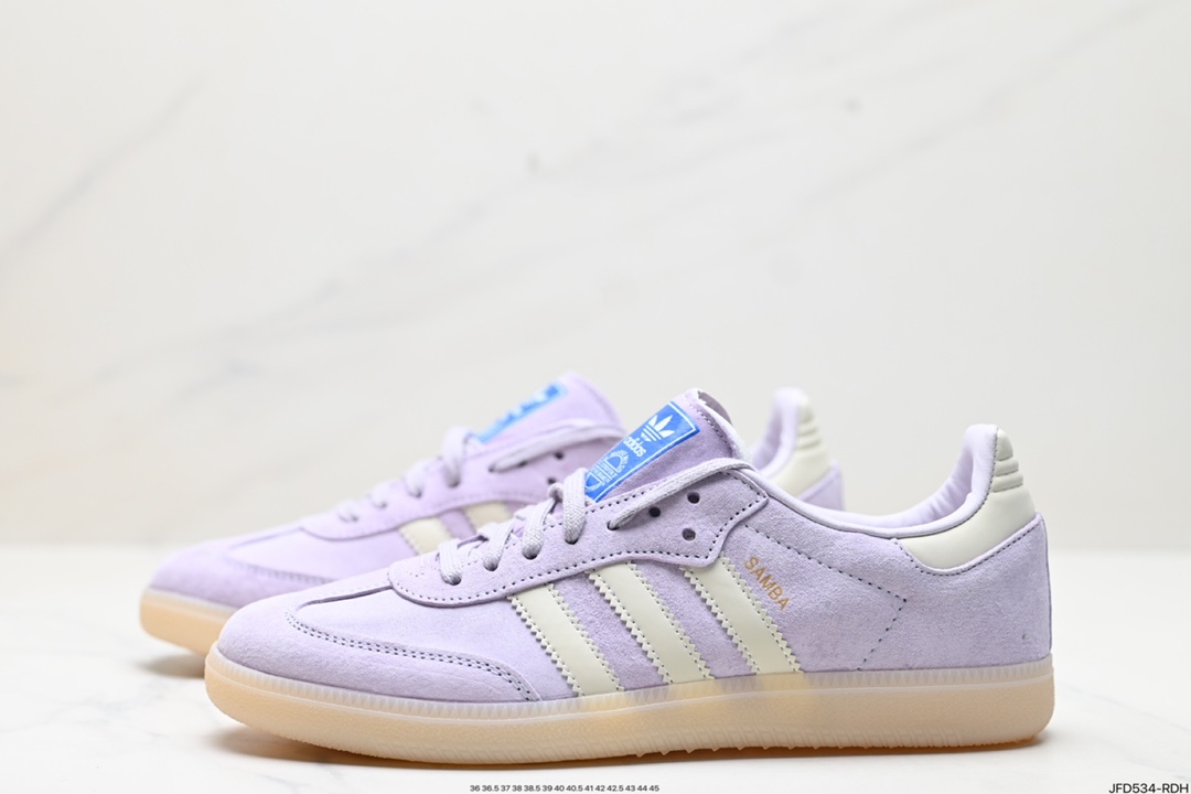 三叶草Adidas Originals Samba OG 桑巴舞板鞋 IG6176