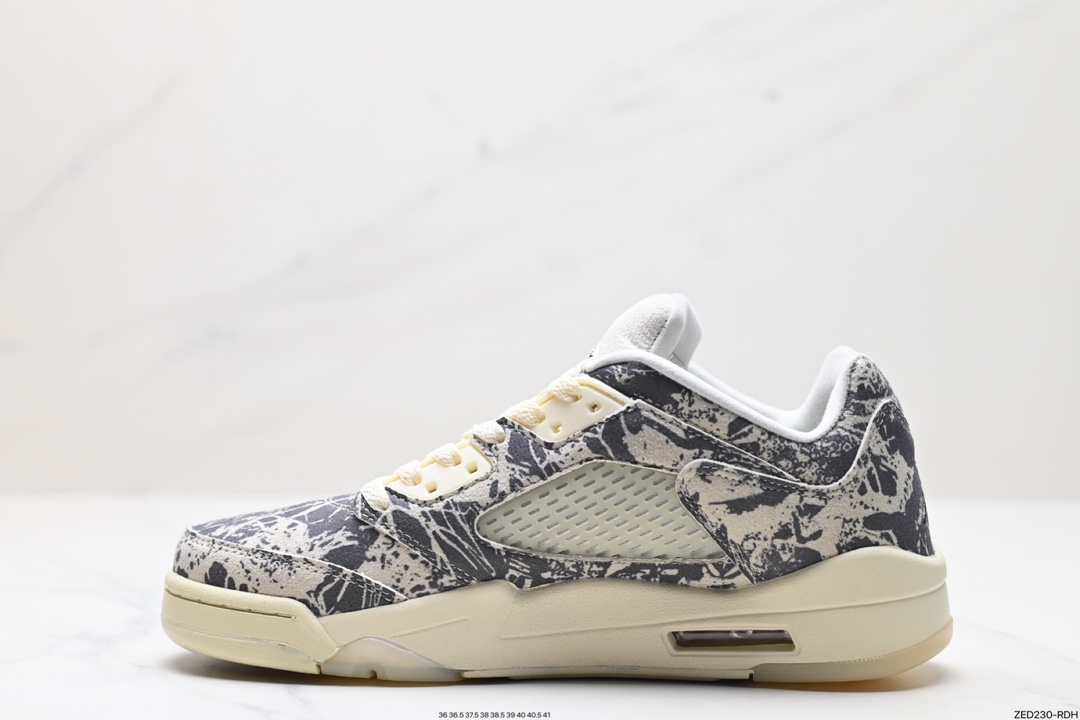 Nike Jordan Air Jordan 5 Retro Low CNY 皮革 DA8016-100