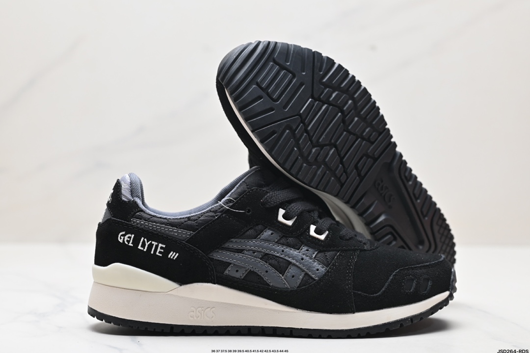 Asics Gel-Lyte III OG系列低帮经典复古休闲运动跑步鞋 1201A318-001