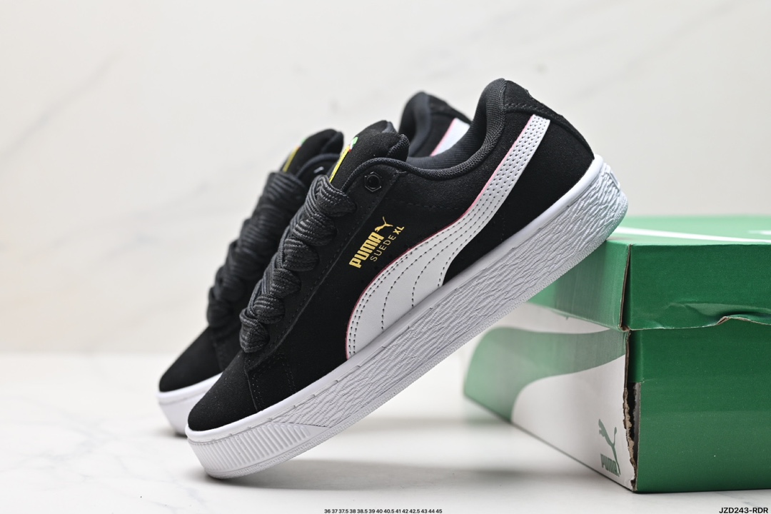 Puma Ferrari Suede XL复古单品 彪马 防滑耐磨低帮德训板鞋  308220-02