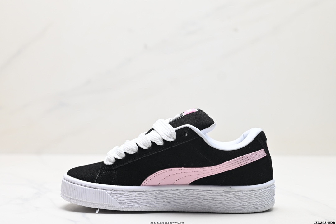 Puma Ferrari Suede XL复古单品 彪马 防滑耐磨低帮德训板鞋  395205-04